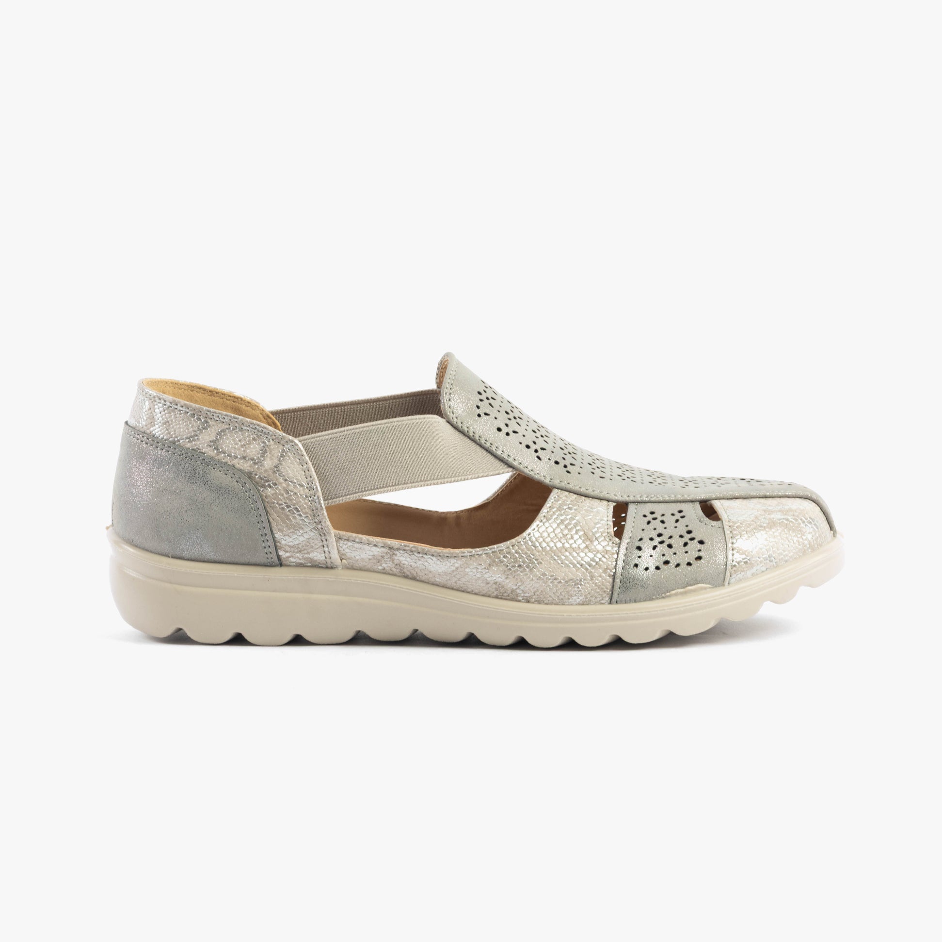Dr Keller POLLY Womens Sandals Grey