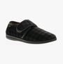 Dr Keller DARREN VELC Mens Touch Fasten Slippers Grey