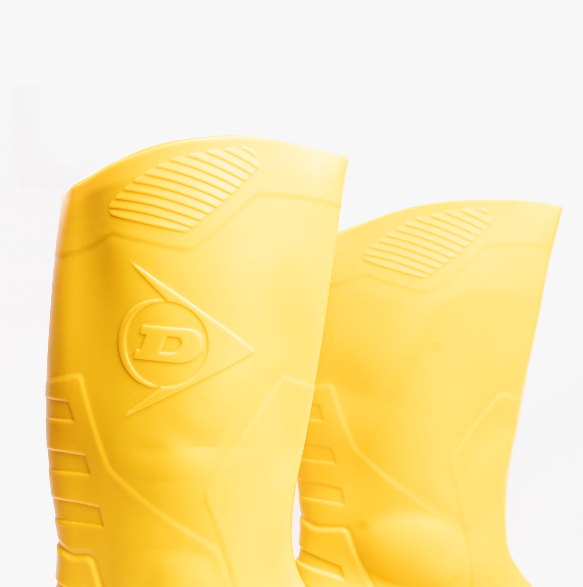 Dunlop DEVON Unisex Steel Safety Wellington Boots Yellow