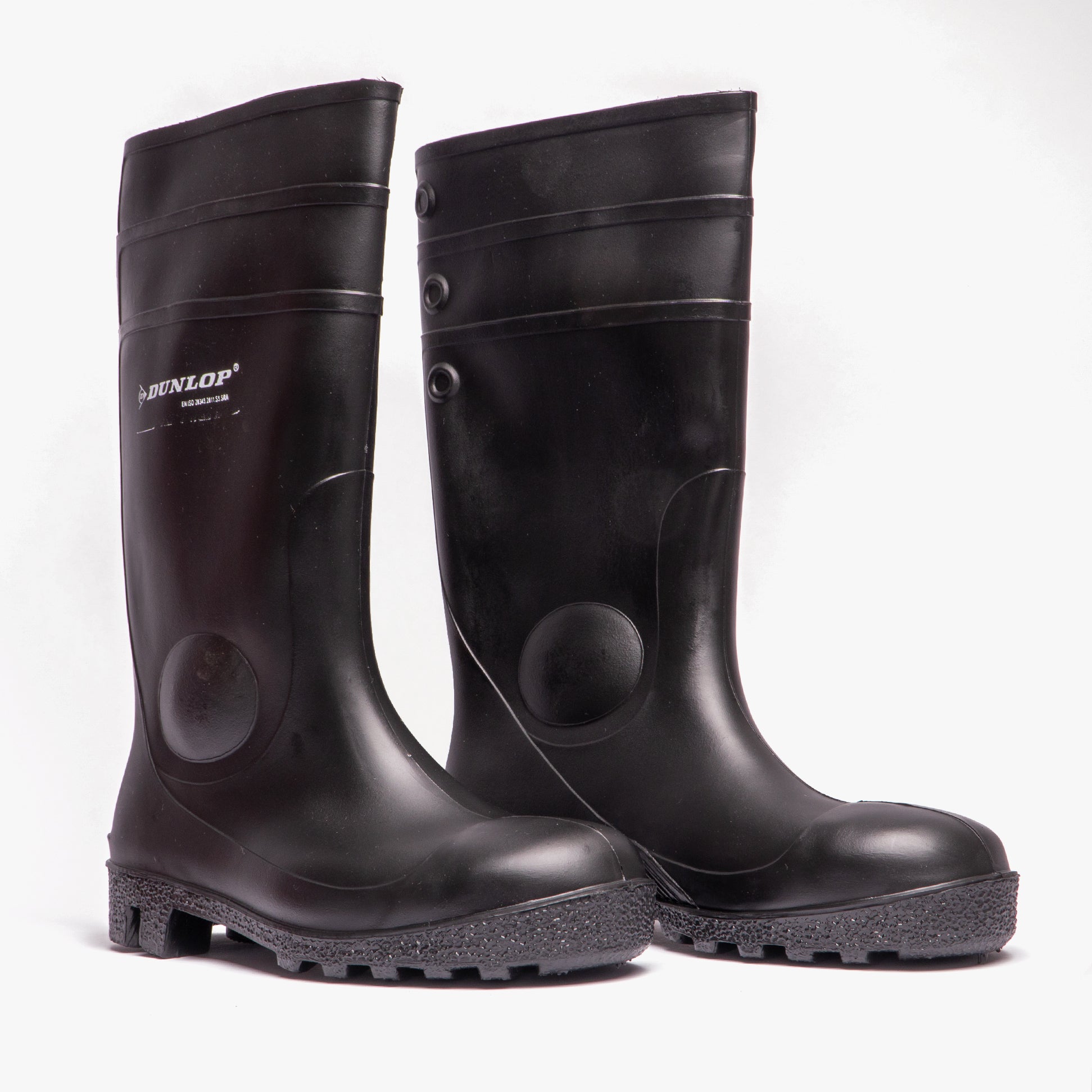 Dunlop PROTOMASTOR Unisex Safety Wellington Boots Black