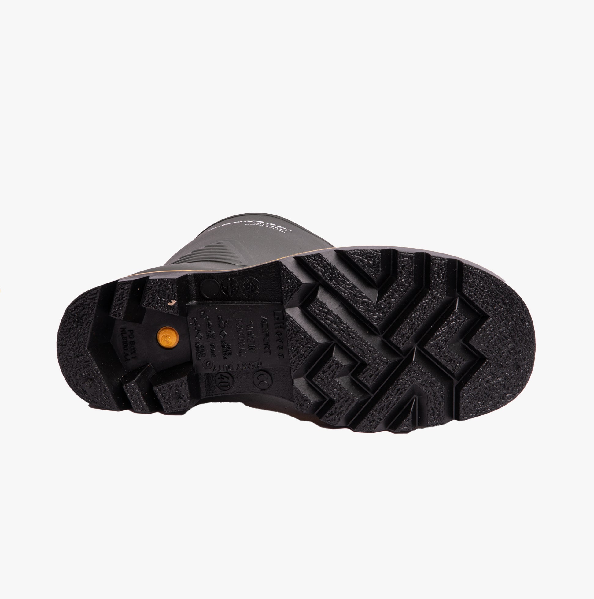 Dunlop ACIFORT HD Calf Mens Heavy Duty Agricultural Wellington Boots Green