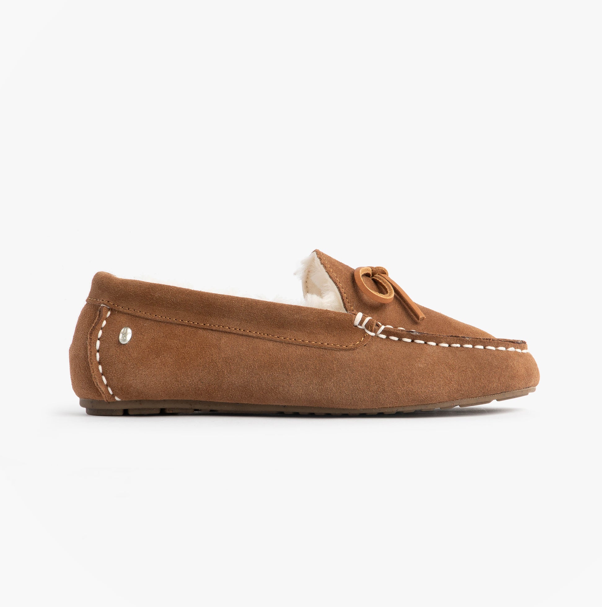 EMU Australia SANDRINE Womens Moccasin Slippers Chestnut
