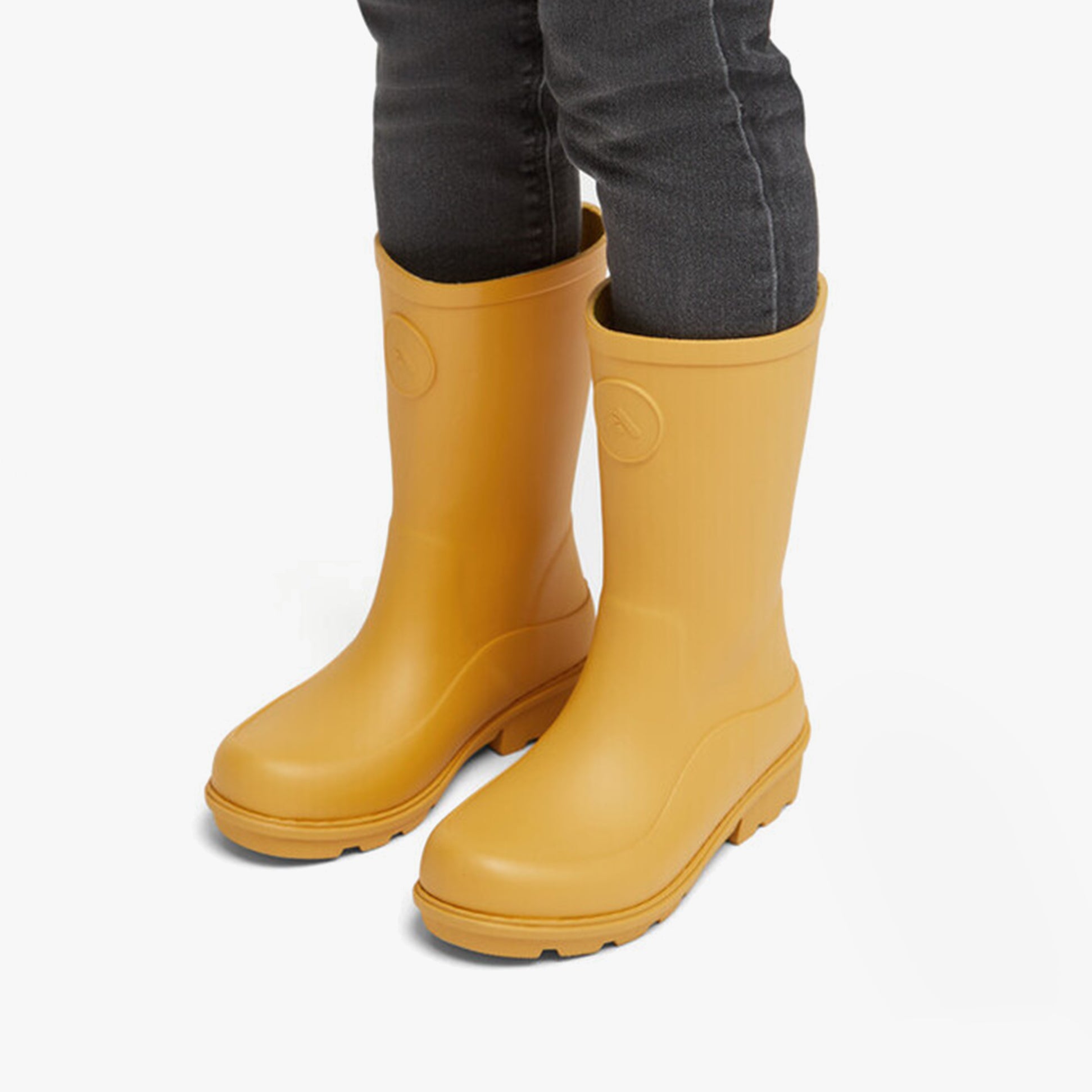 FitFlop WONDERWELLY Kids Rain Boots Sunflower