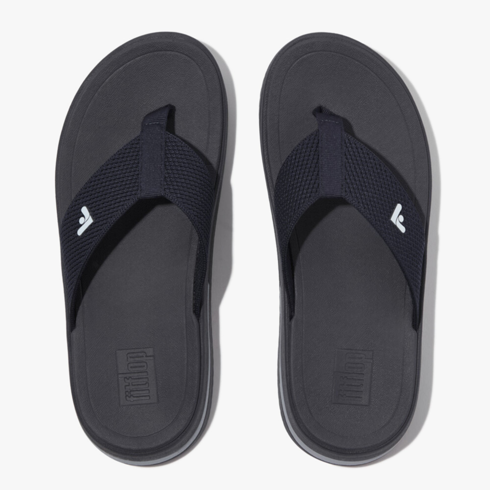 FitFlop SURFF TWO-TONE WEBBING Womens Toe Post Midnight Navy