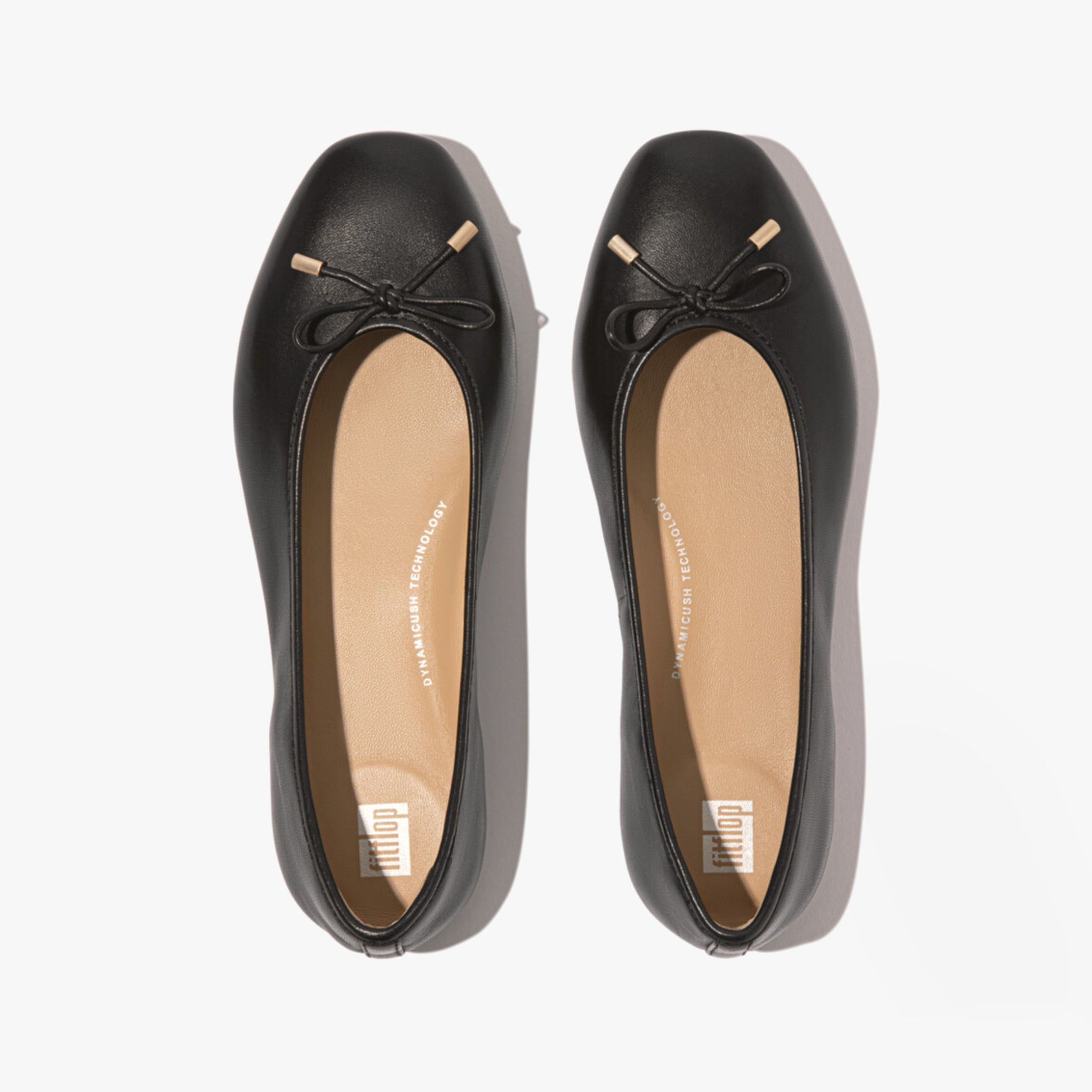 FitFlop DELICATO BOW Womens Ballet Flats Black