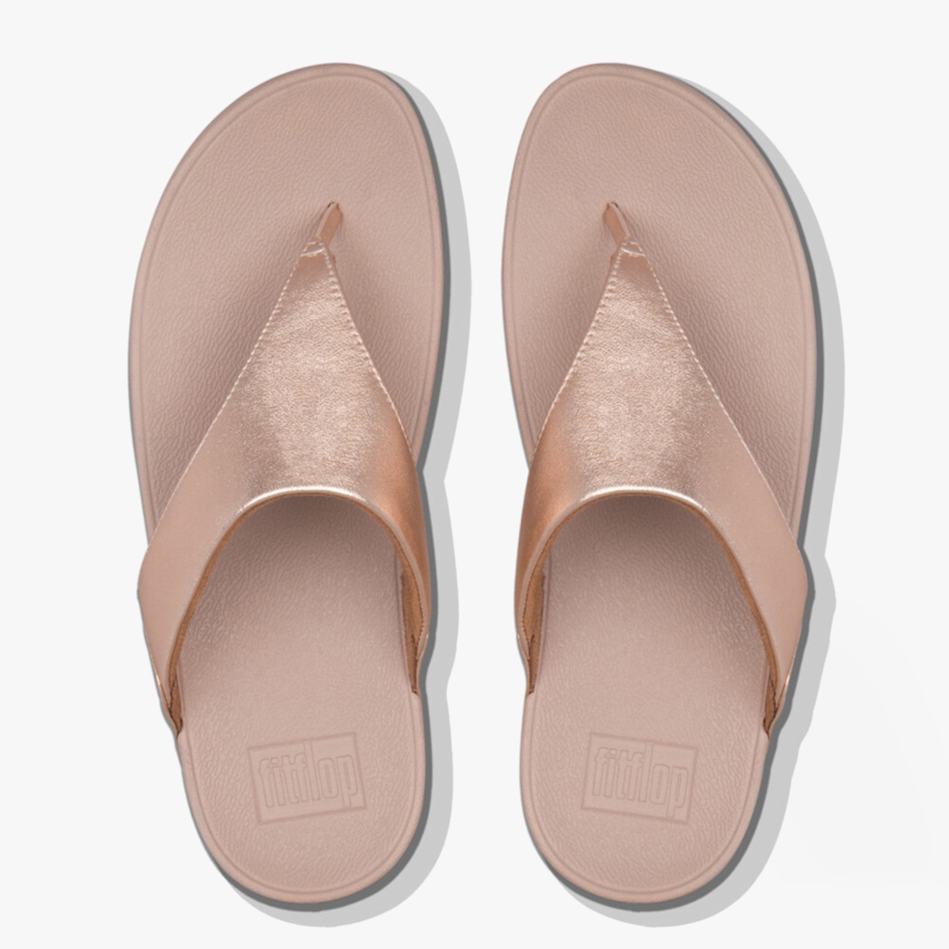 FitFlop LULU Womens Sandals Rose Gold
