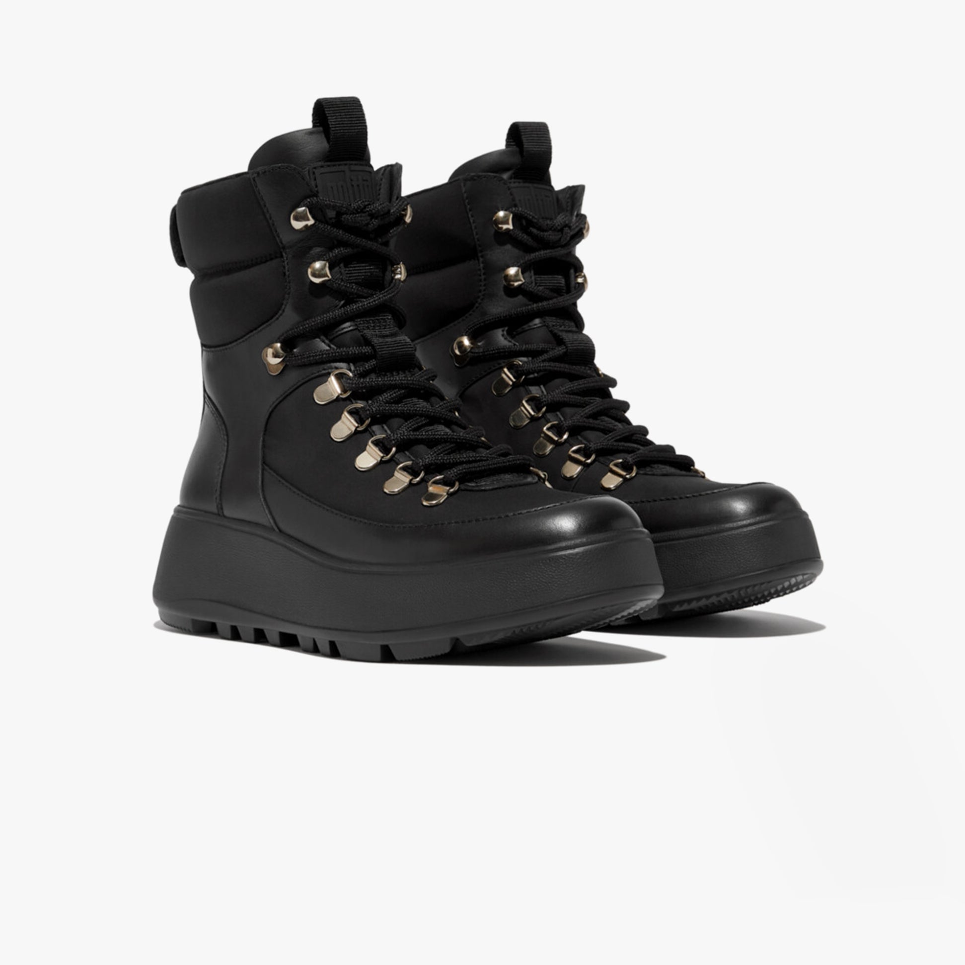 FitFlop F-MODE Womens Ankle Boots Black