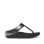FitFlop FINO GLITTERDUST METALLIC Womens Toe Post Sandals Pewter