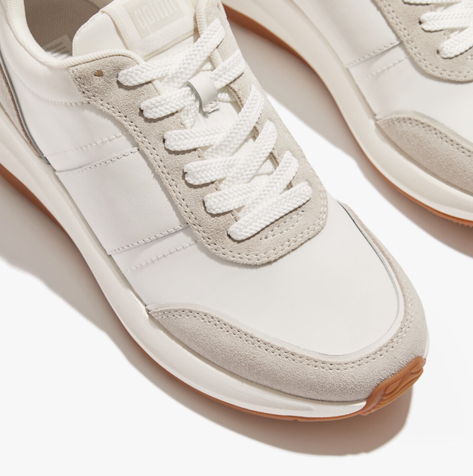 FitFlop F-MODE Womens Trainers Urban White Mix