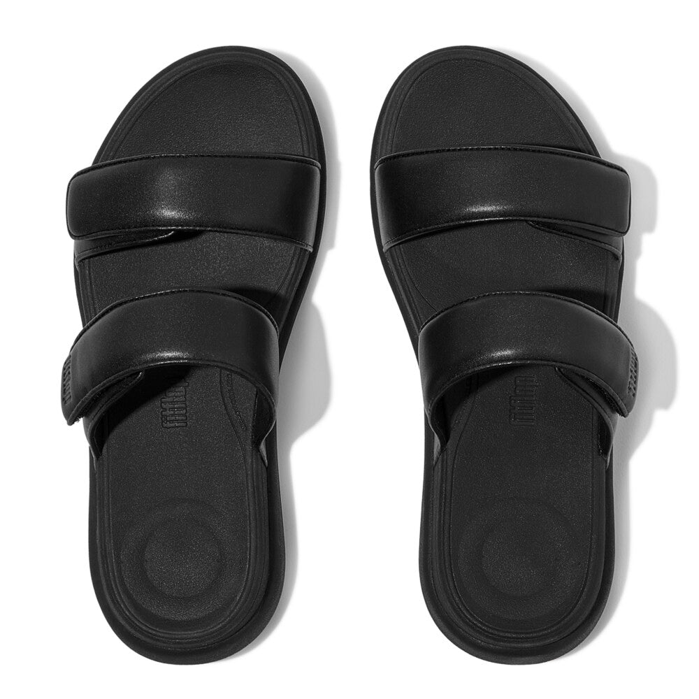 FitFlop F-MODE GO Womens Slides All Black
