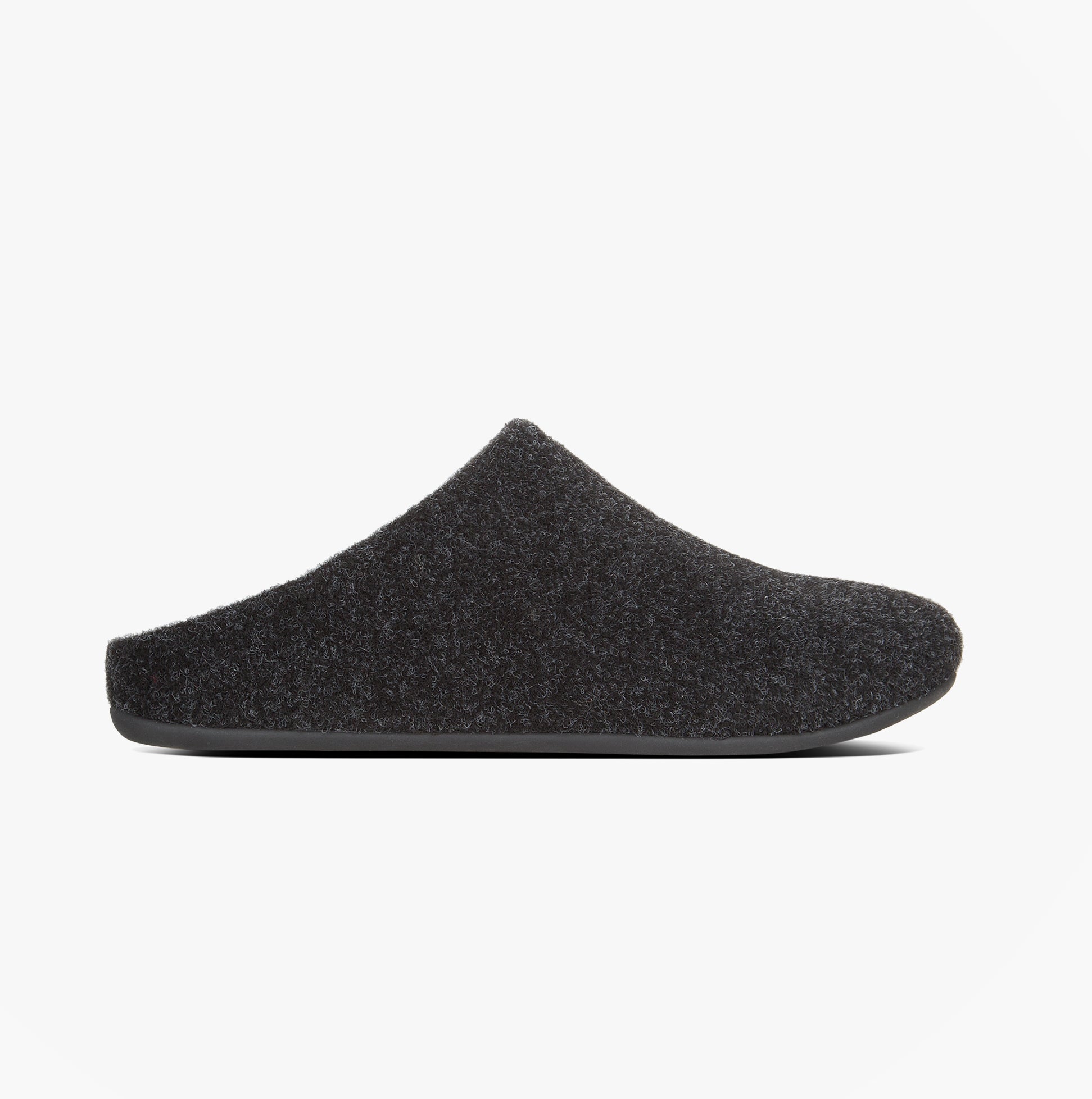 FitFlop CHRISSIE Womens Felt Slippers Black