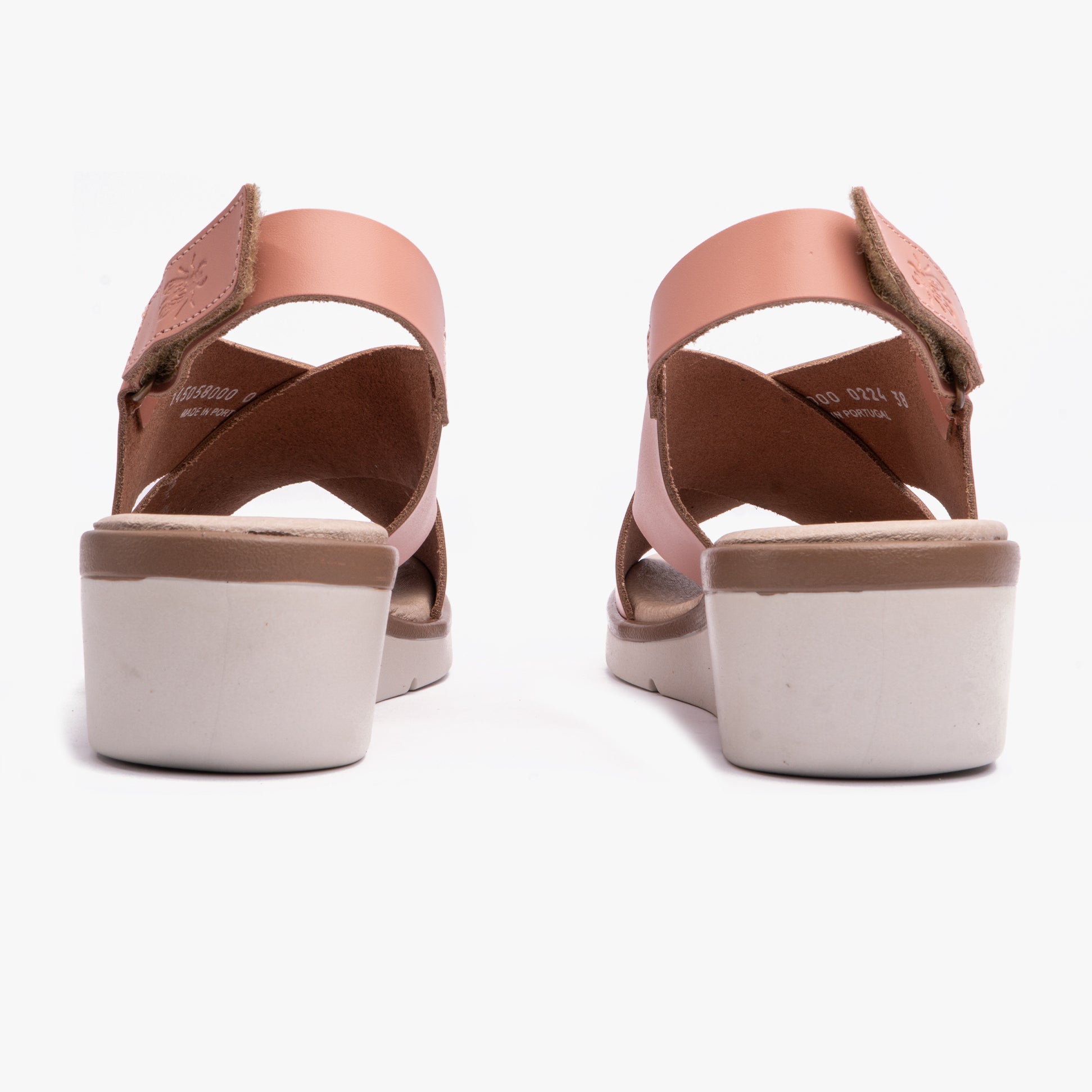 Fly London NABI058FLY Womens Sandals Nude Pink