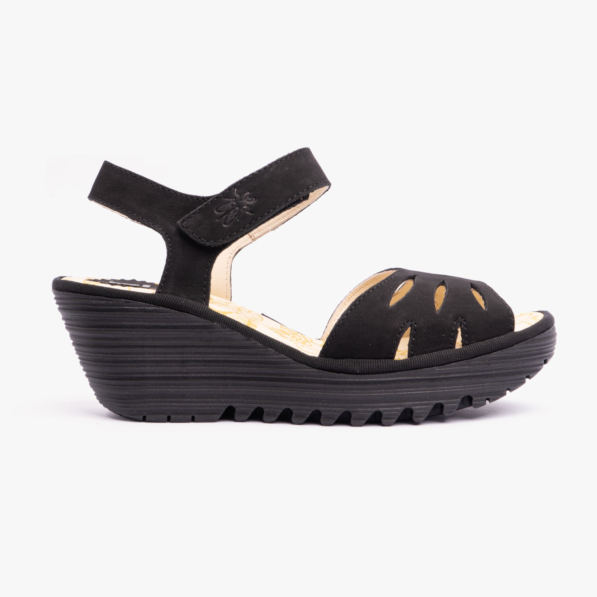 Fly London YAZI479FLY Womens Sandals Black