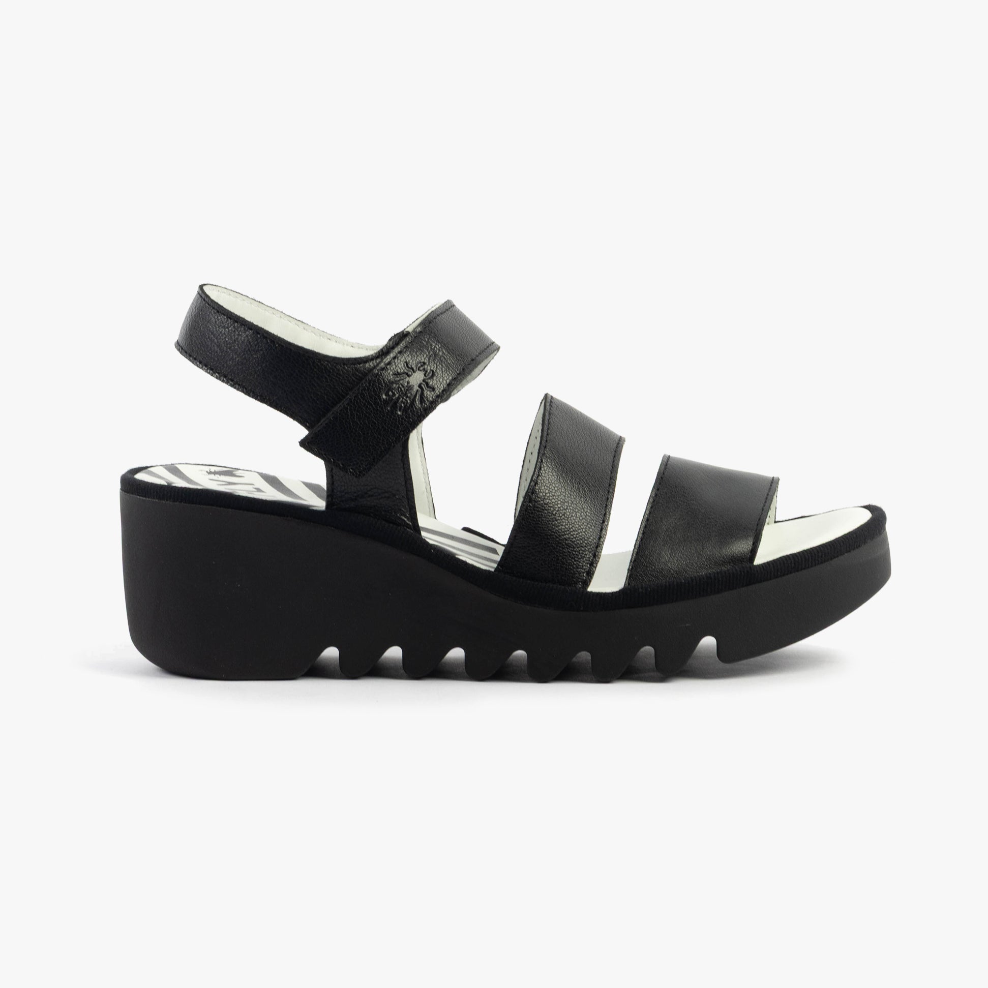 Fly London BEXY575FLY Womens Sandals Black