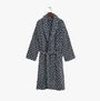 GANT G-PATTERN Bathrobe Evening Blue