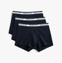 GANT CORE Mens 3 Pack Trunks Marine