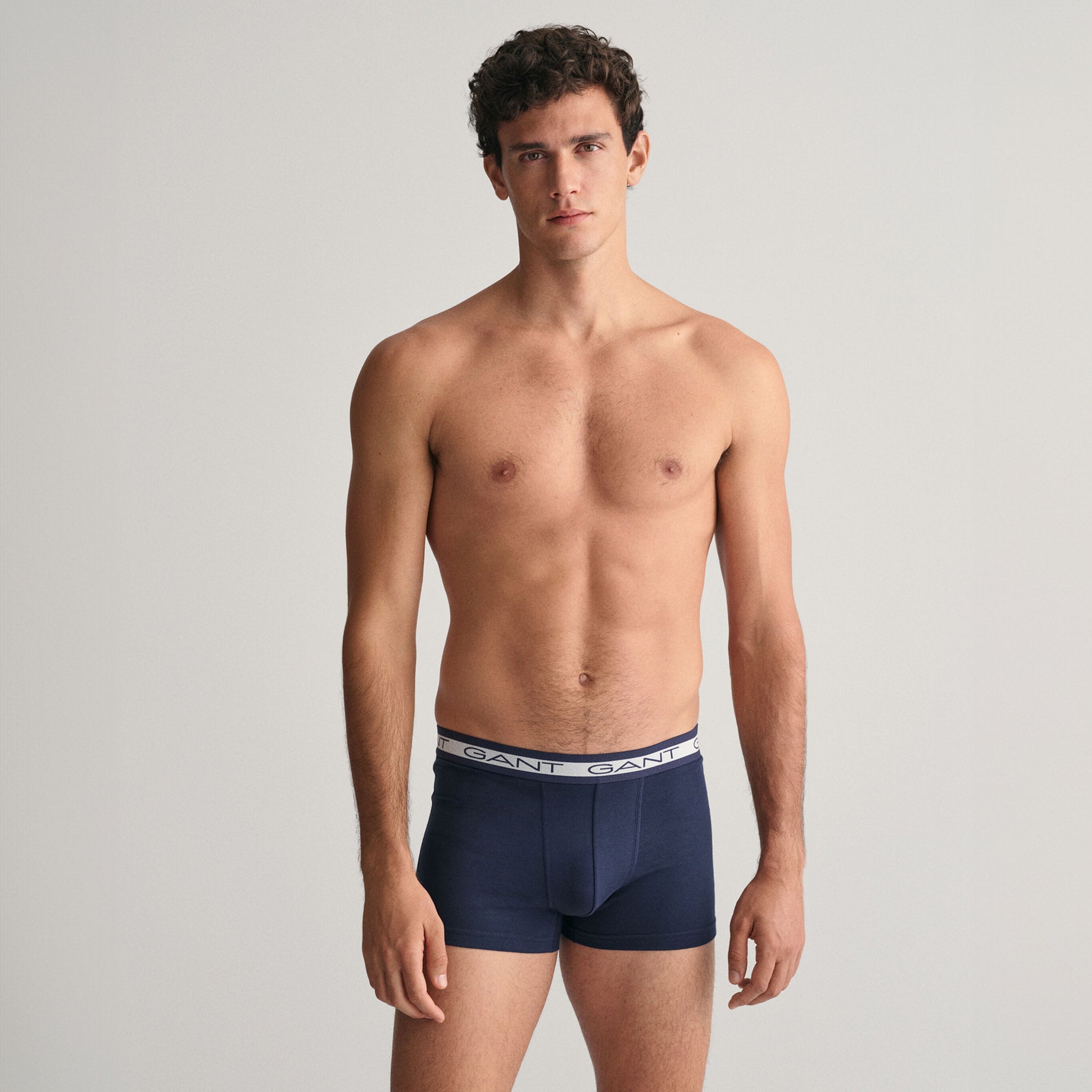 GANT CORE Mens 3 Pack Trunks Marine