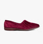 GBS AUDREY Slip On Womens Slippers Burgundy