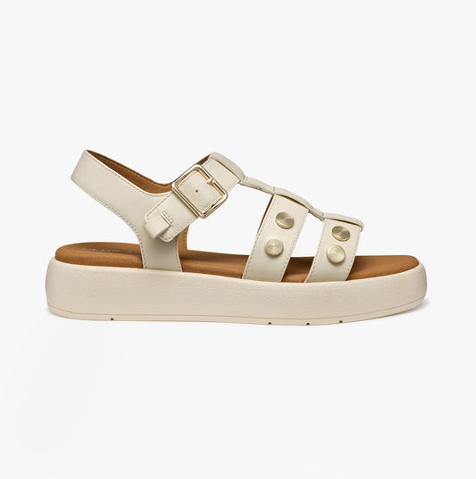 GEOX D CAMALEI Womens Sandals Papyrus