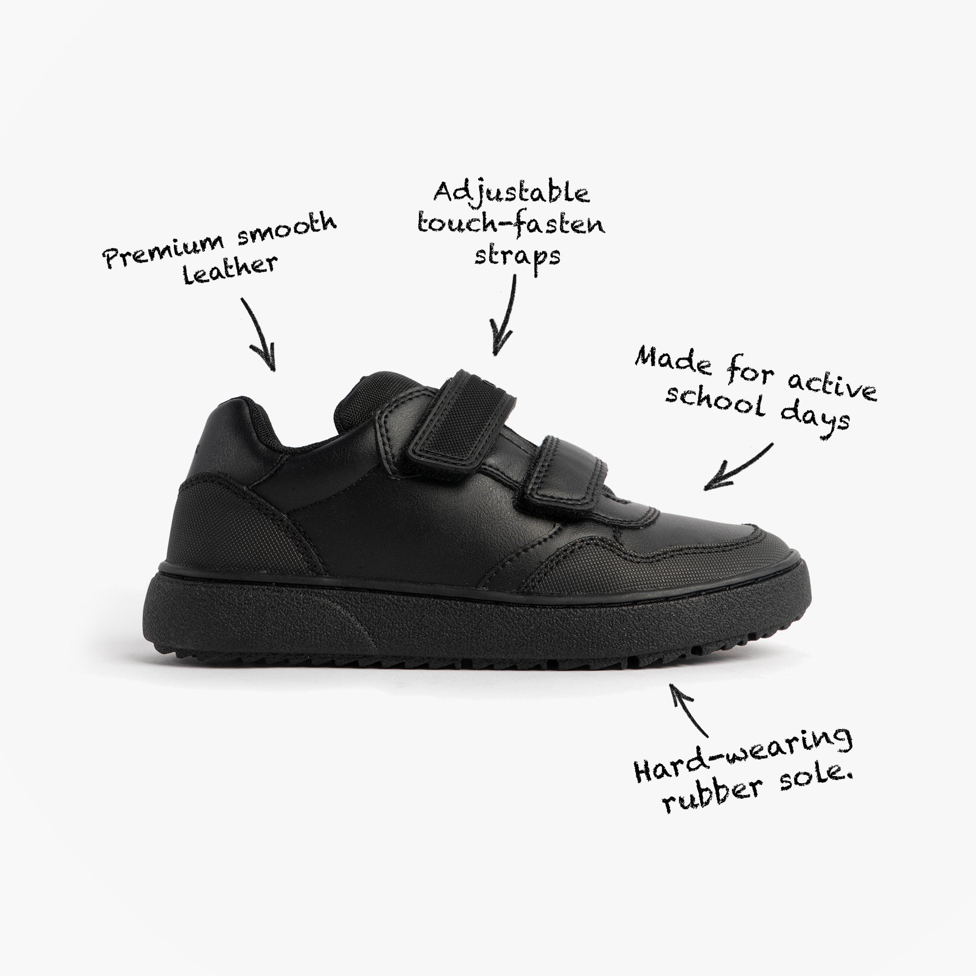 GEOX J THELEVEN BOY Unisex Kids Black