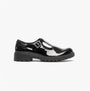 GEOX CASEY Girls School Shoes Patent Black