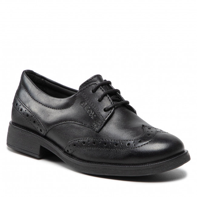 GEOX AGATA Girls Shoes Smooth Black