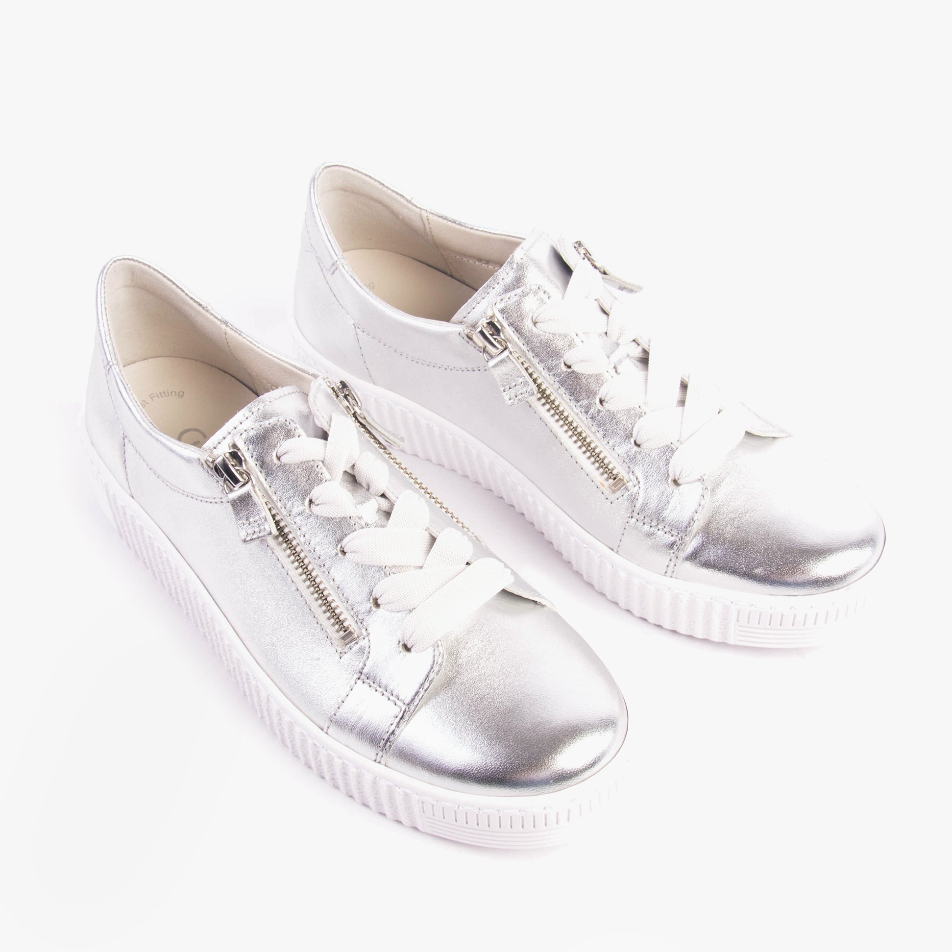 Gabor WISDOM Womens Trainers Silver