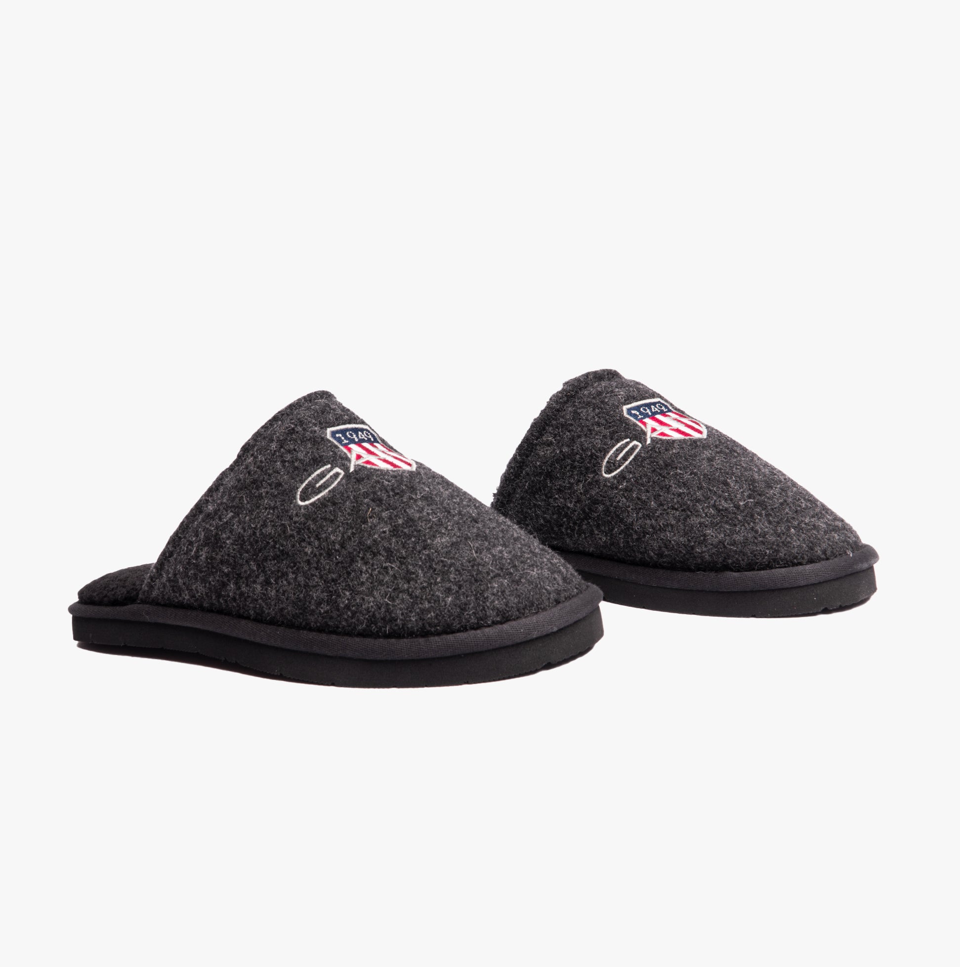 GANT TAMAWARE Mens Mule Slippers Black