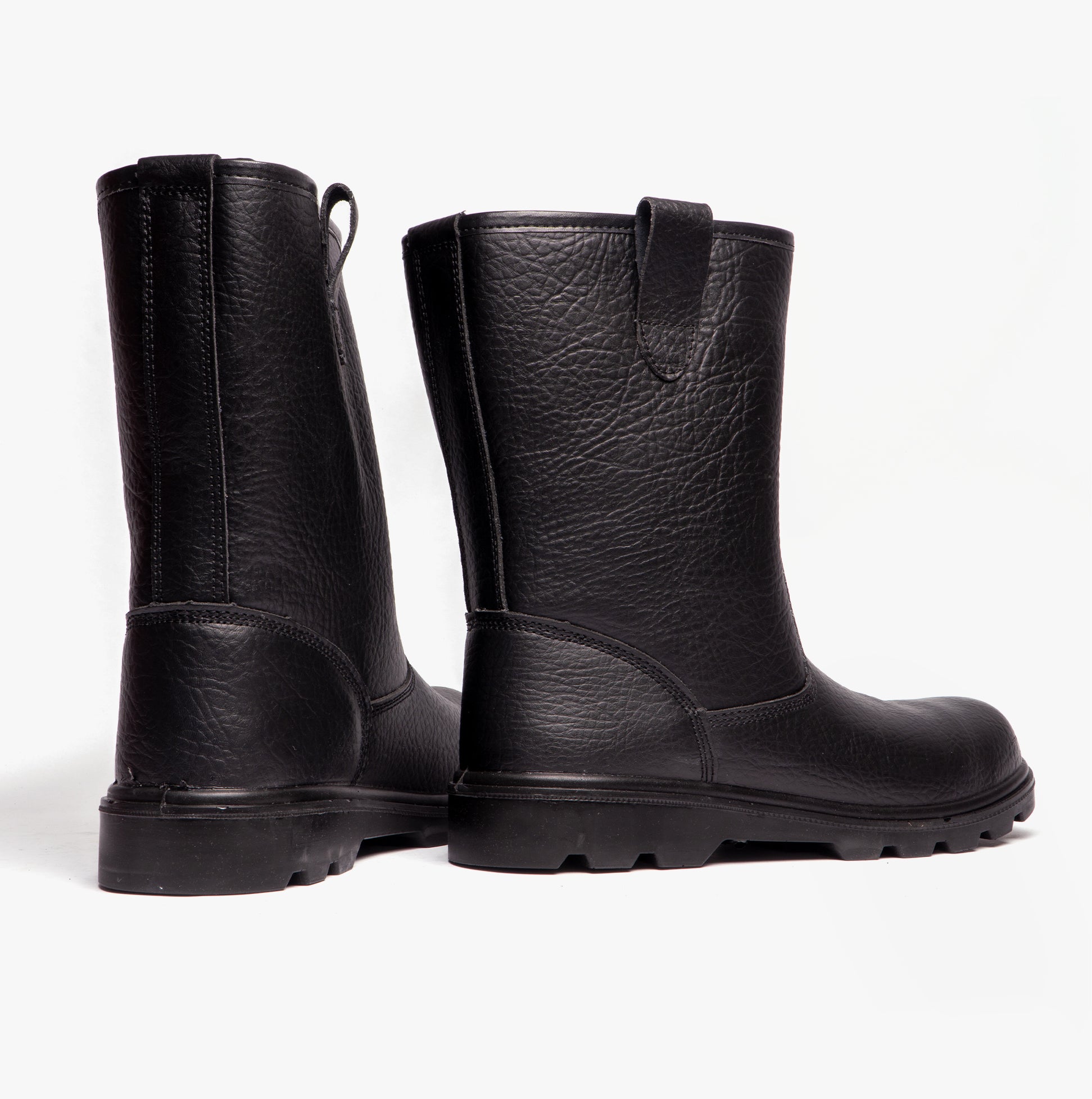 Grafters M021A Mens Rigger Safety Boots Black