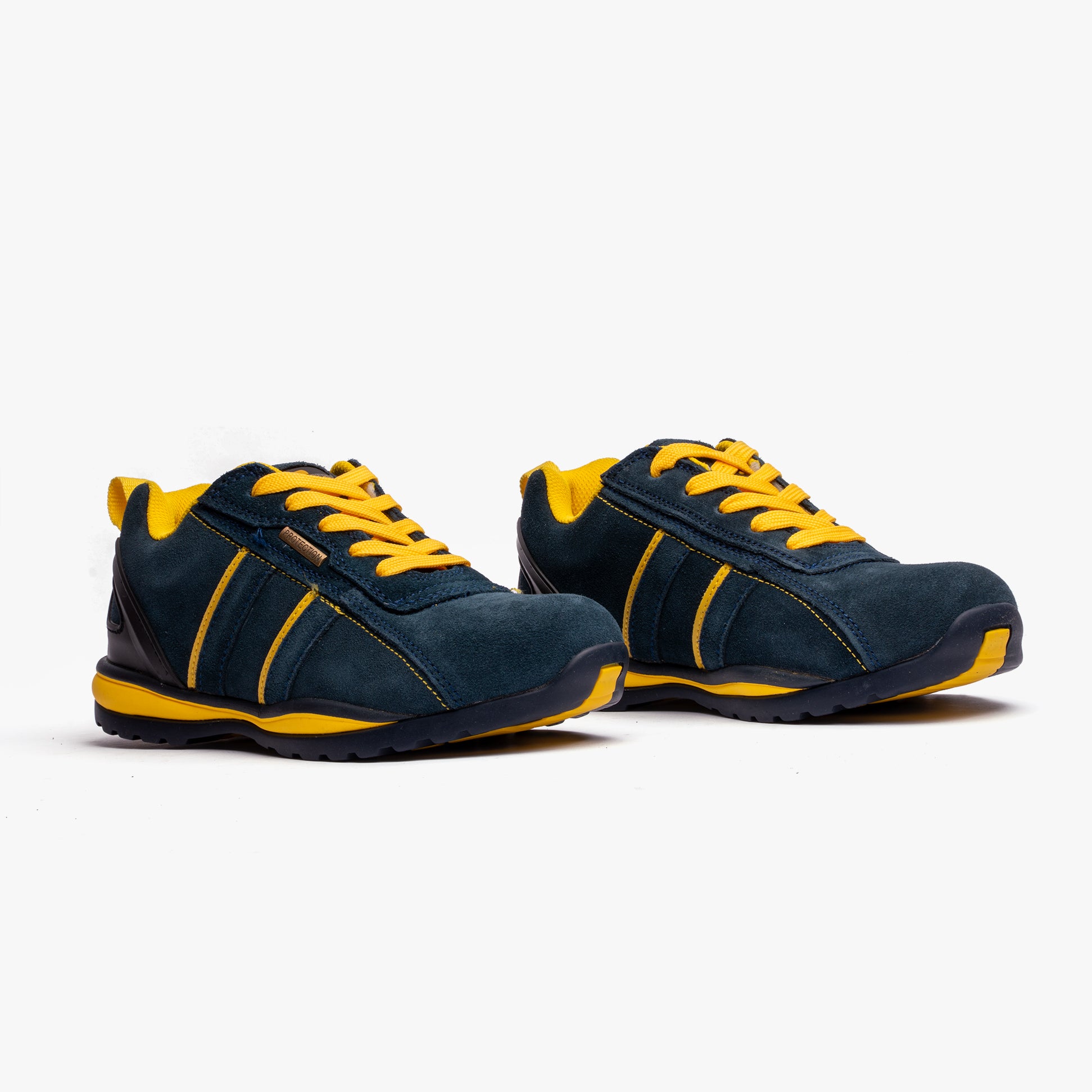 Grafters M090CS Unisex Safety Trainers Navy