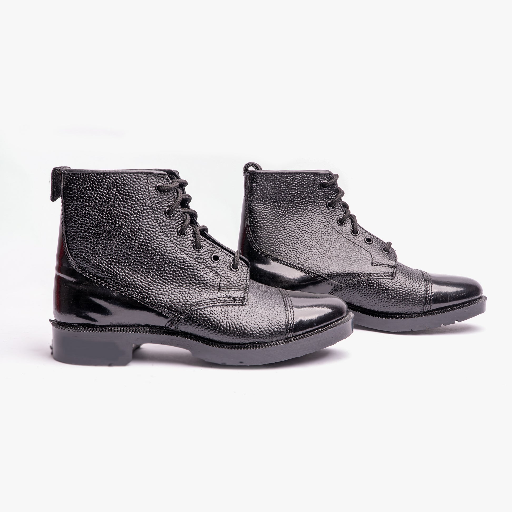 Grafters M166A Unisex Adults Military Boots Black