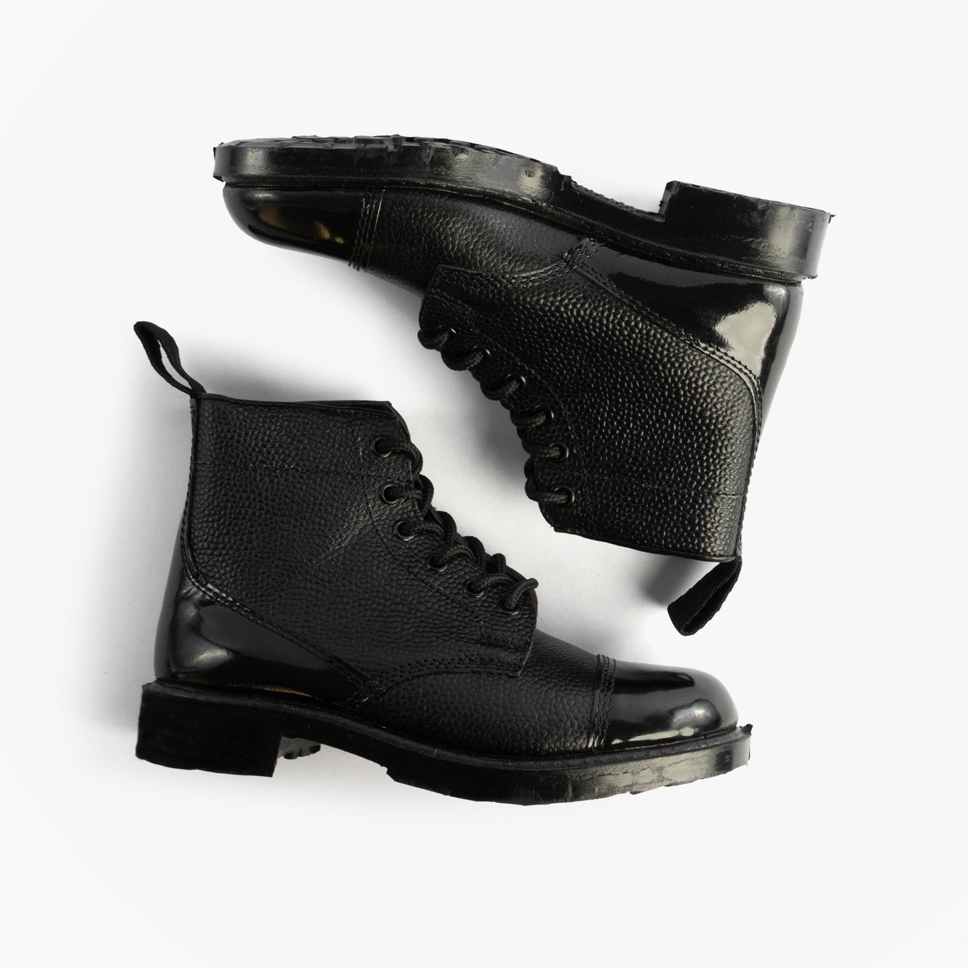 Grafters M166A Unisex Adults Military Boots Black