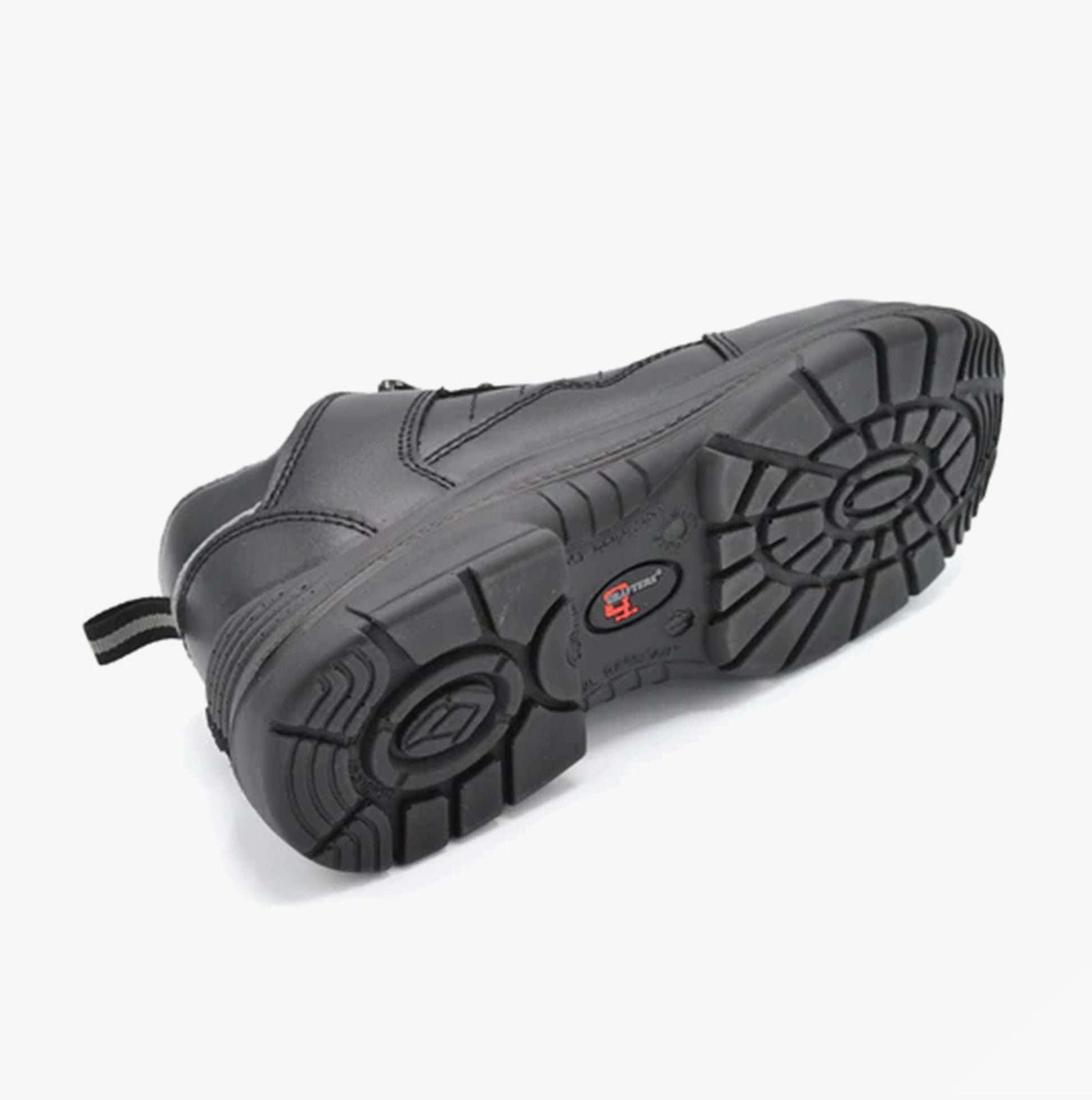 Grafters M303A Mens Super Wide Safety Trainers Black