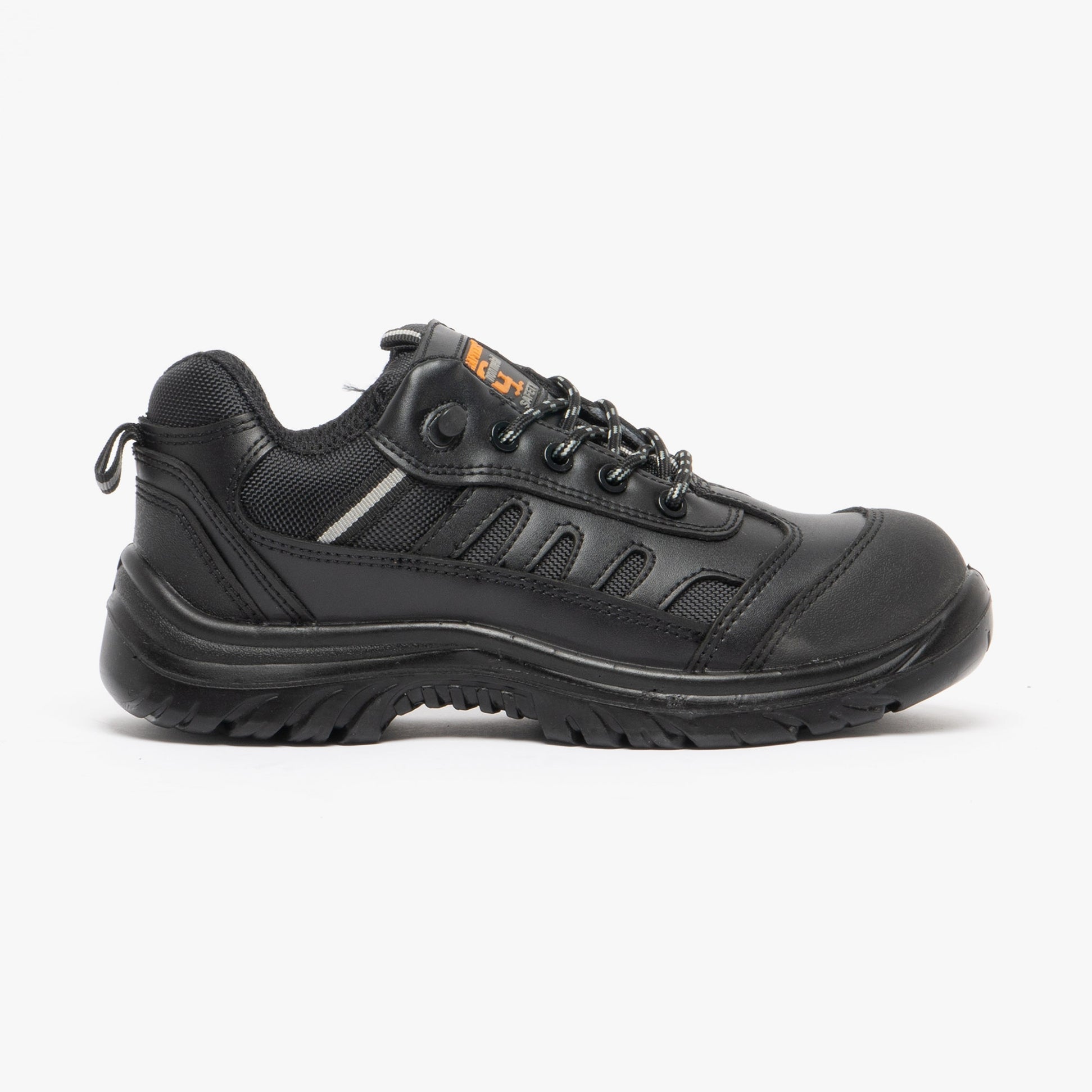 Grafters M462A Unisex Composite Toe Trainers Black