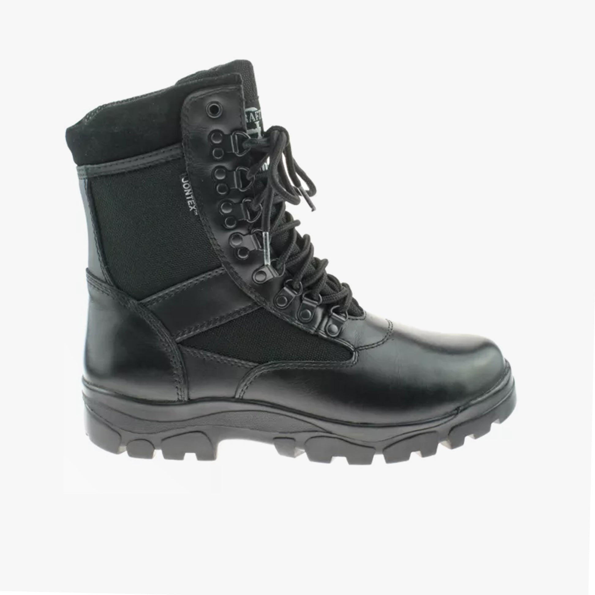 Grafters SNIPER Unisex Waterproof Leather Work Boots Black
