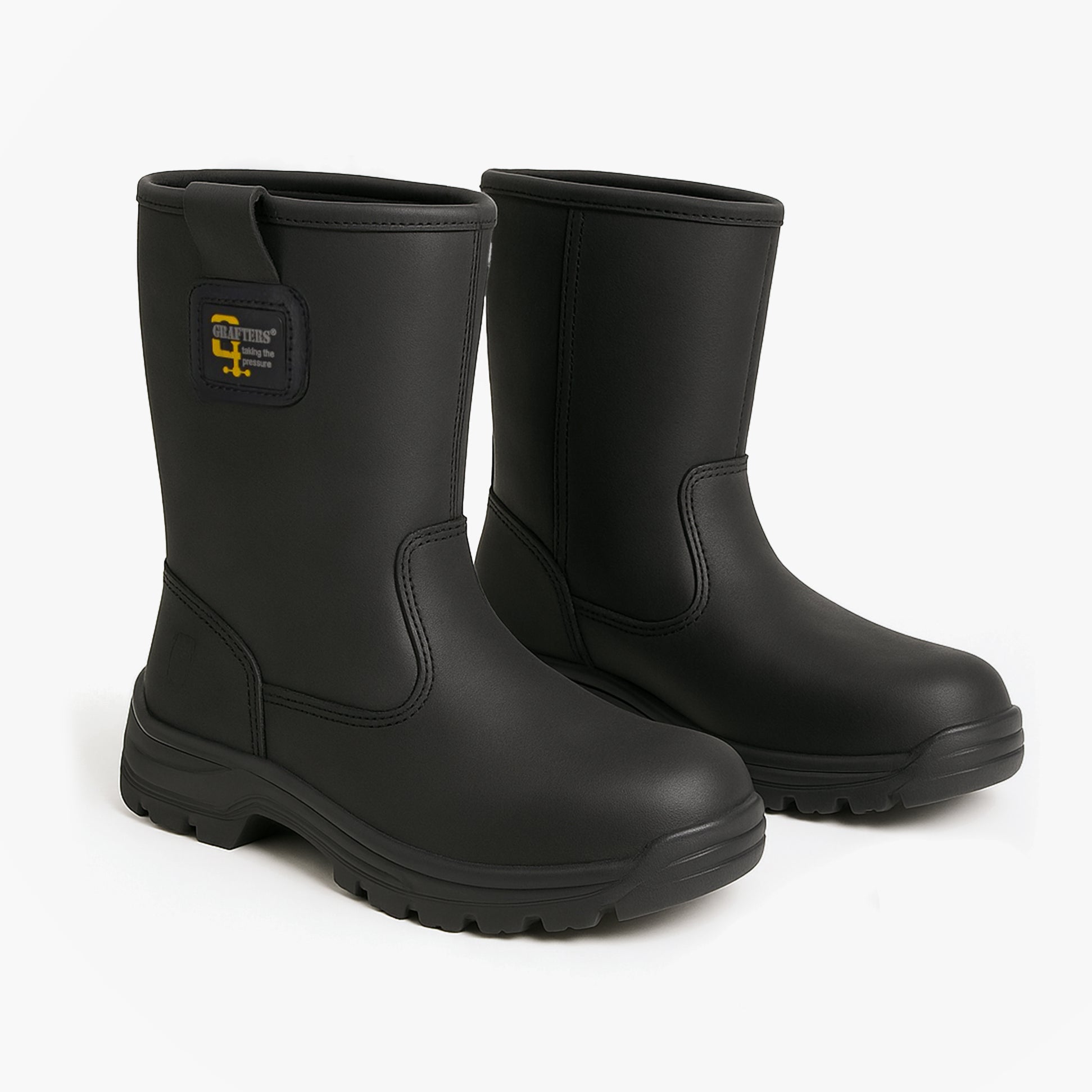 Grafters M560A Mens Safety Boots Black