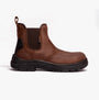 Grafters M9509B Mens Super Wide Dealer Safety Boots Brown