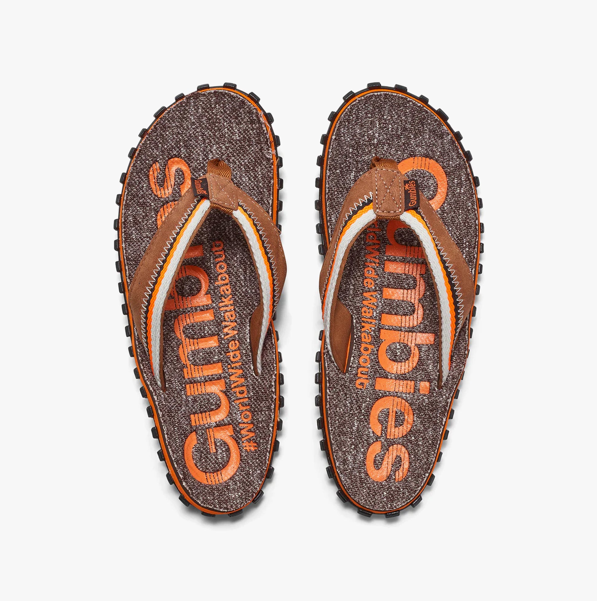 Gumbies CAIRNS Unisex Recycled Flip-Flops Orange