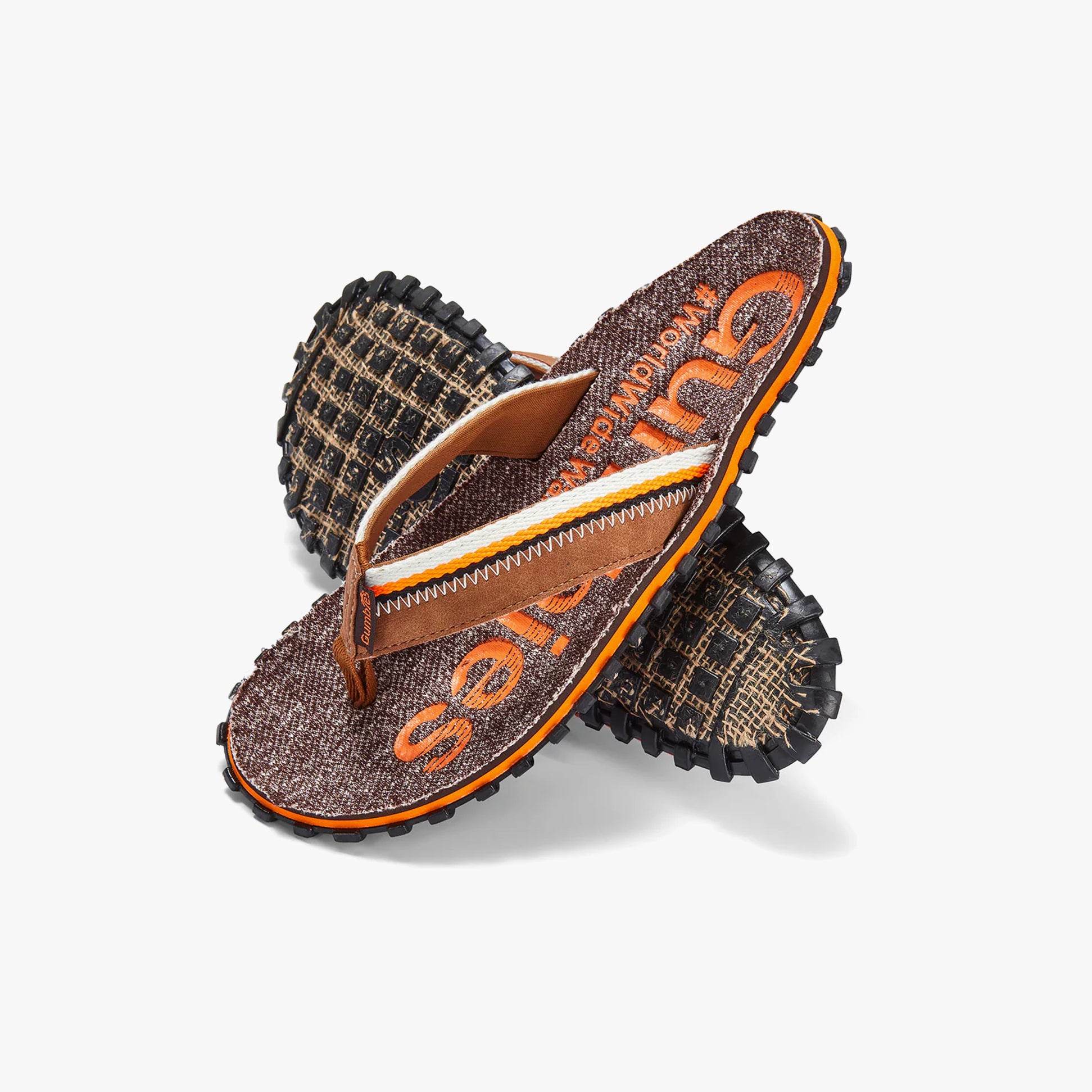 Gumbies CAIRNS Unisex Recycled Flip-Flops Orange