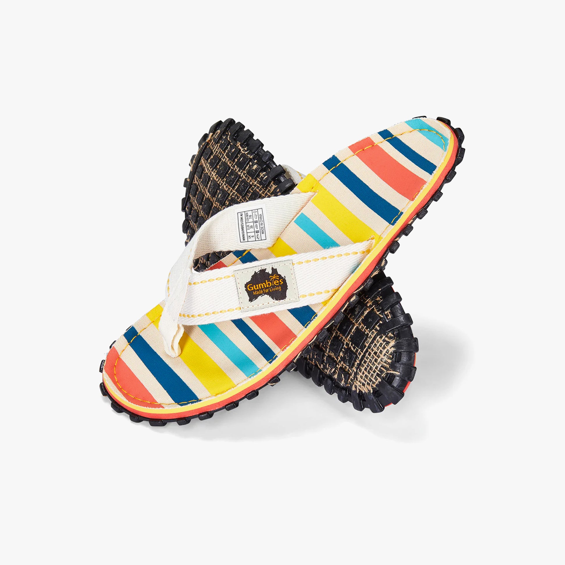 Gumbies ISLANDER Unisex Flip Flops Beach Chair