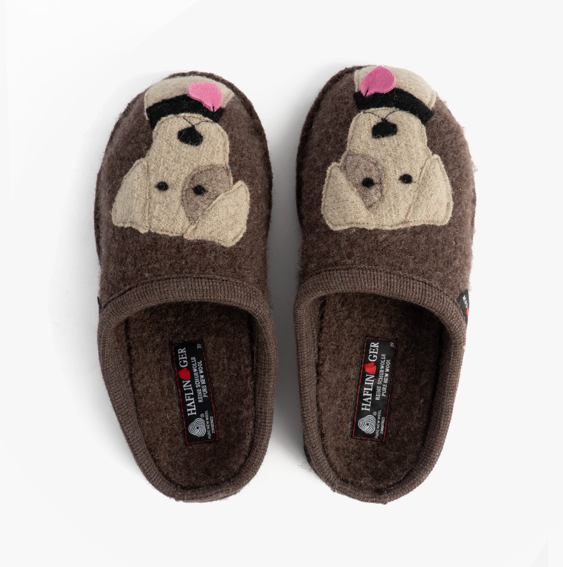 Haflinger RUDI Womens Slippers Brown