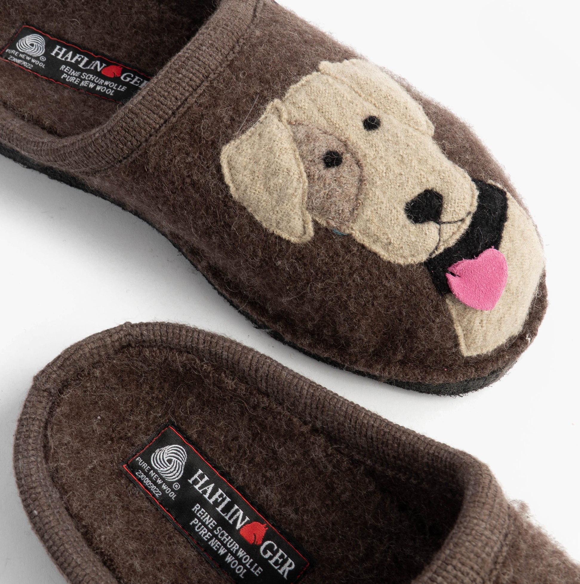 Haflinger RUDI Womens Slippers Brown