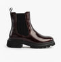 Heavenly Feet ZETA Womens Chelsea Boots Claret Patent