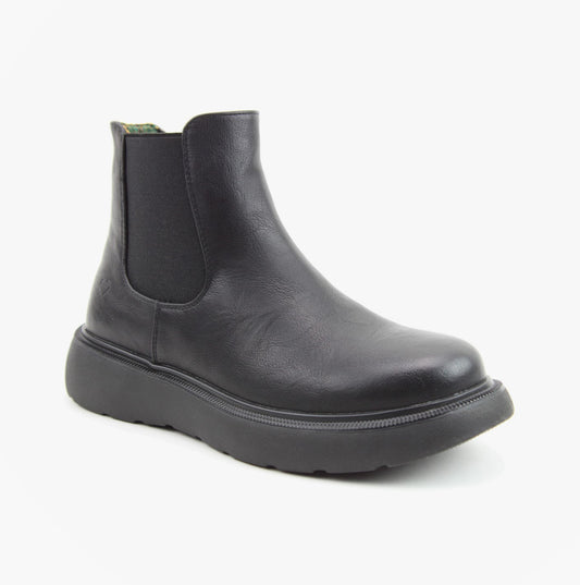 Heavenly Feet AZALEA Womens Chelsea Boots Black