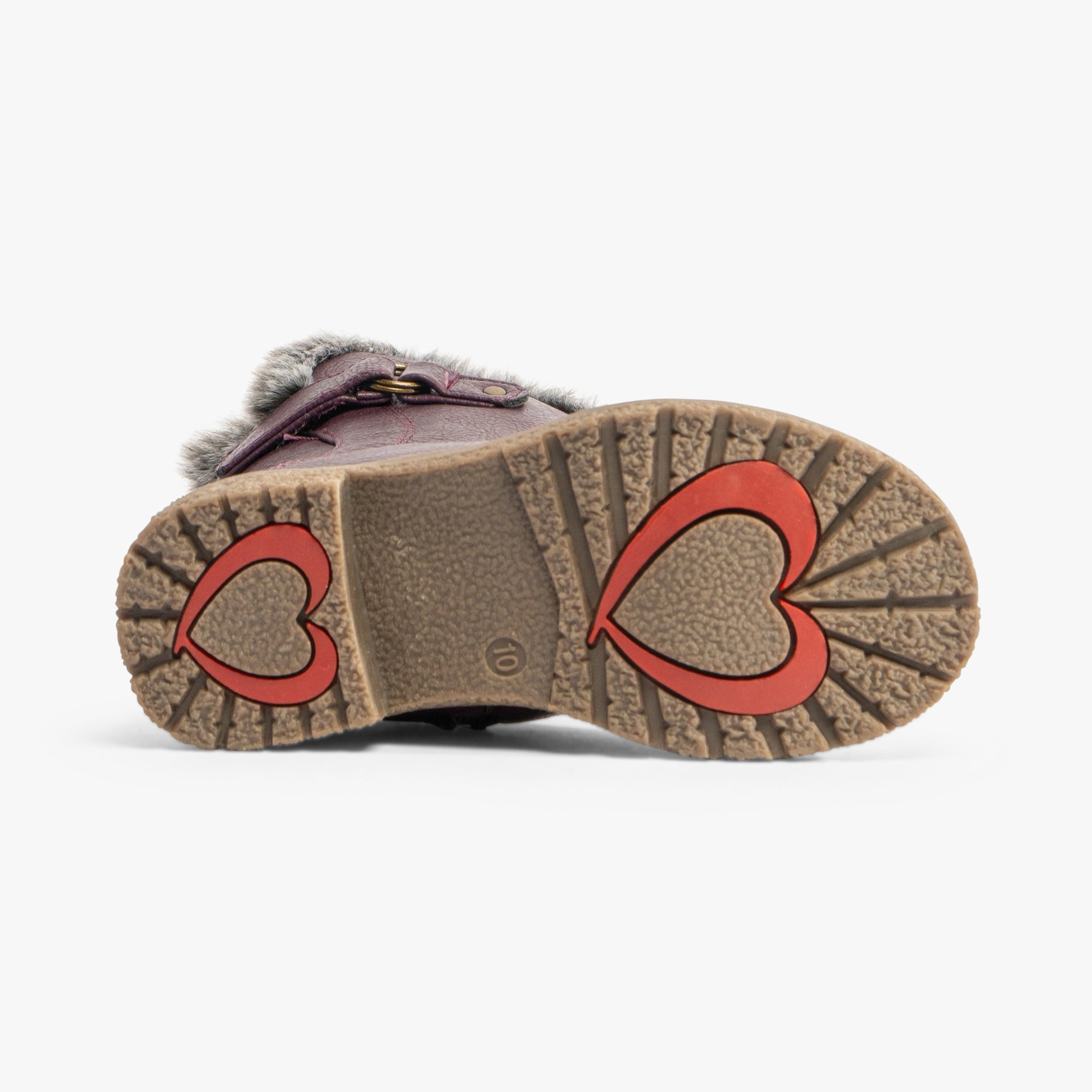 Heavenly Feet CHARLOTTE Girls Calf Boots Purple