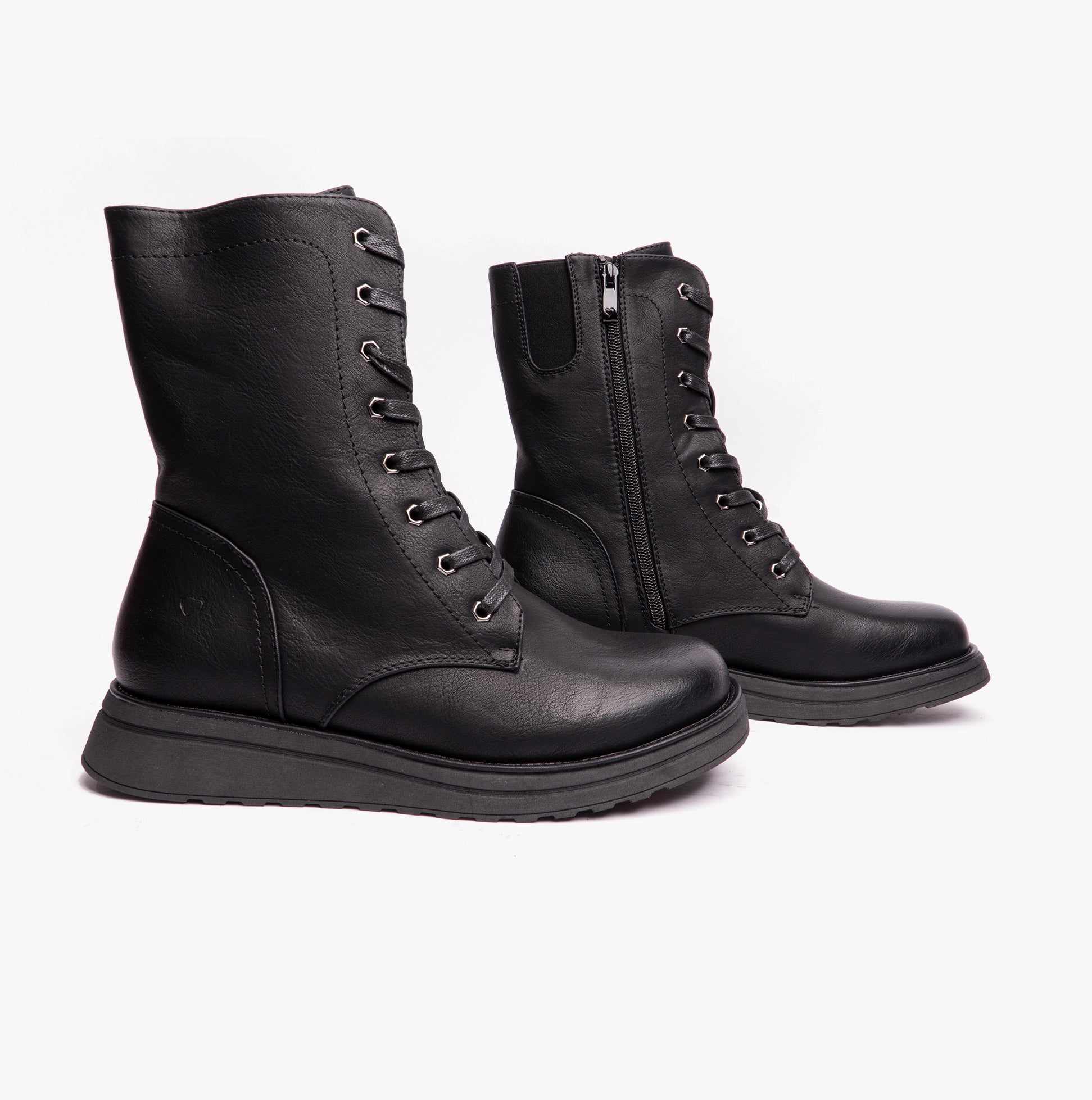 Heavenly Feet MARTINA4 Womens Ankle Boots Black