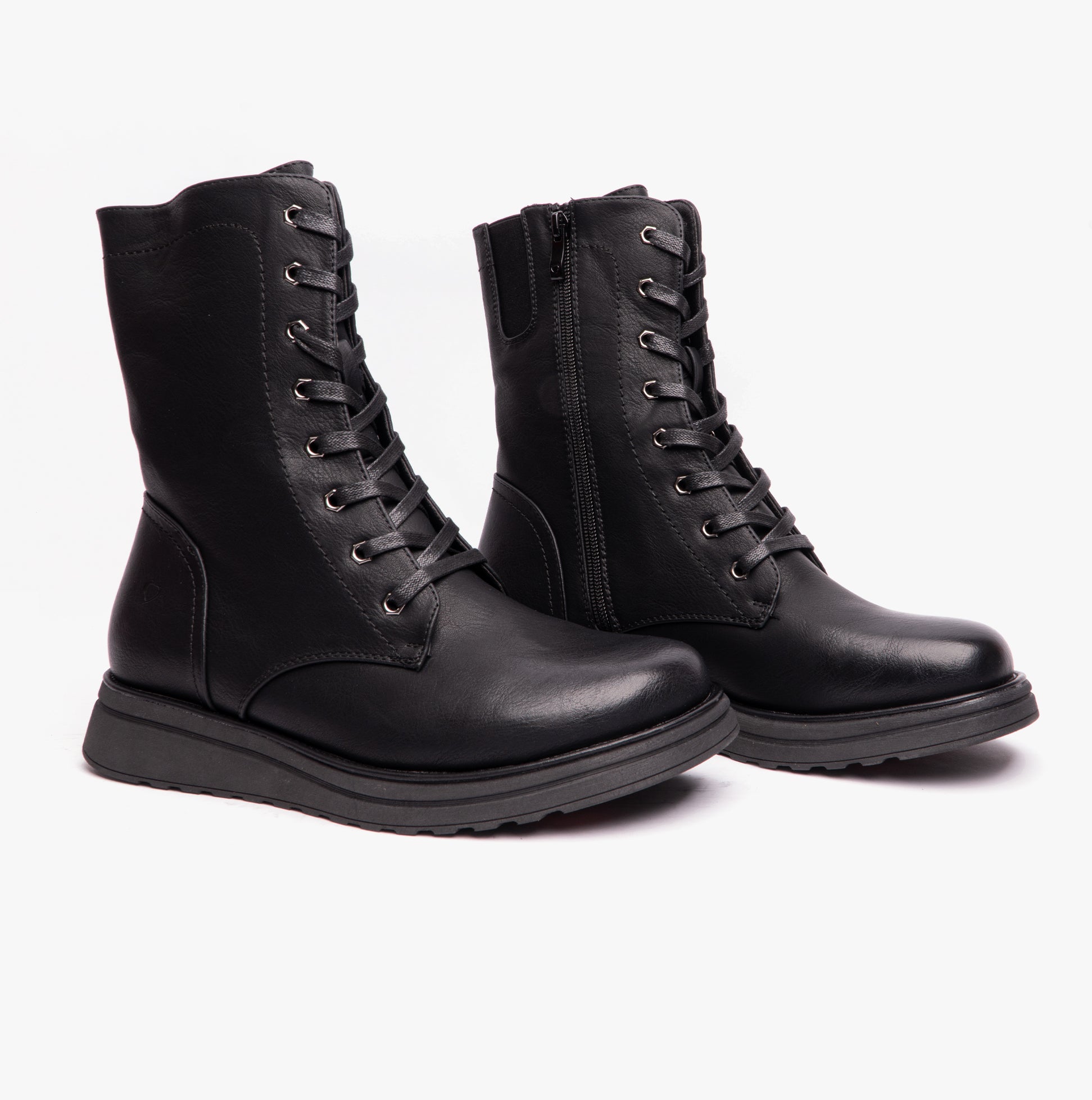 Heavenly Feet MARTINA4 Womens Ankle Boots Black