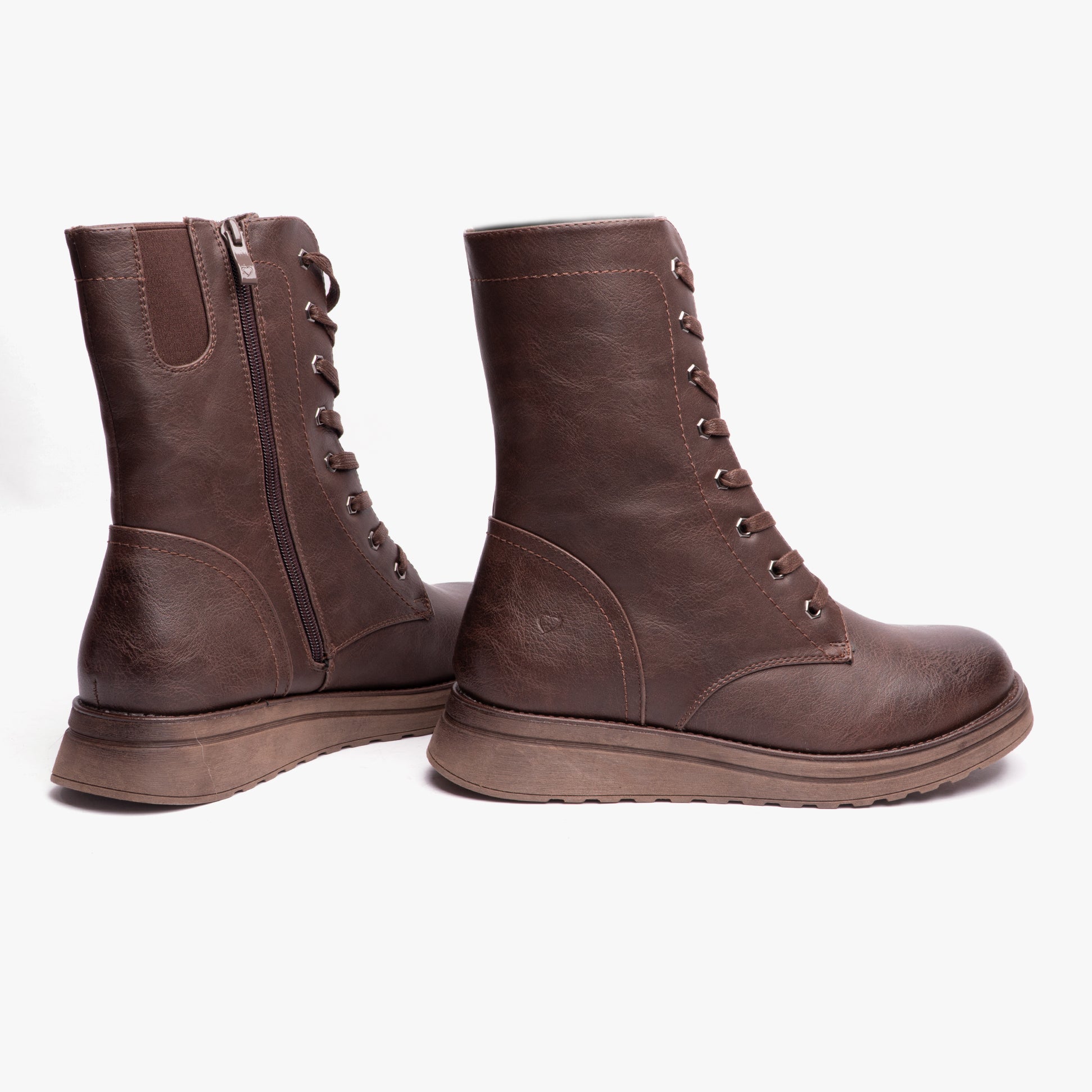 Heavenly Feet MARTINA4 Womens Ankle Boots Chocolate