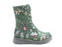 Heavenly Feet MARTINA4 PRINT FANTASY Womens Ankle Boots Forest