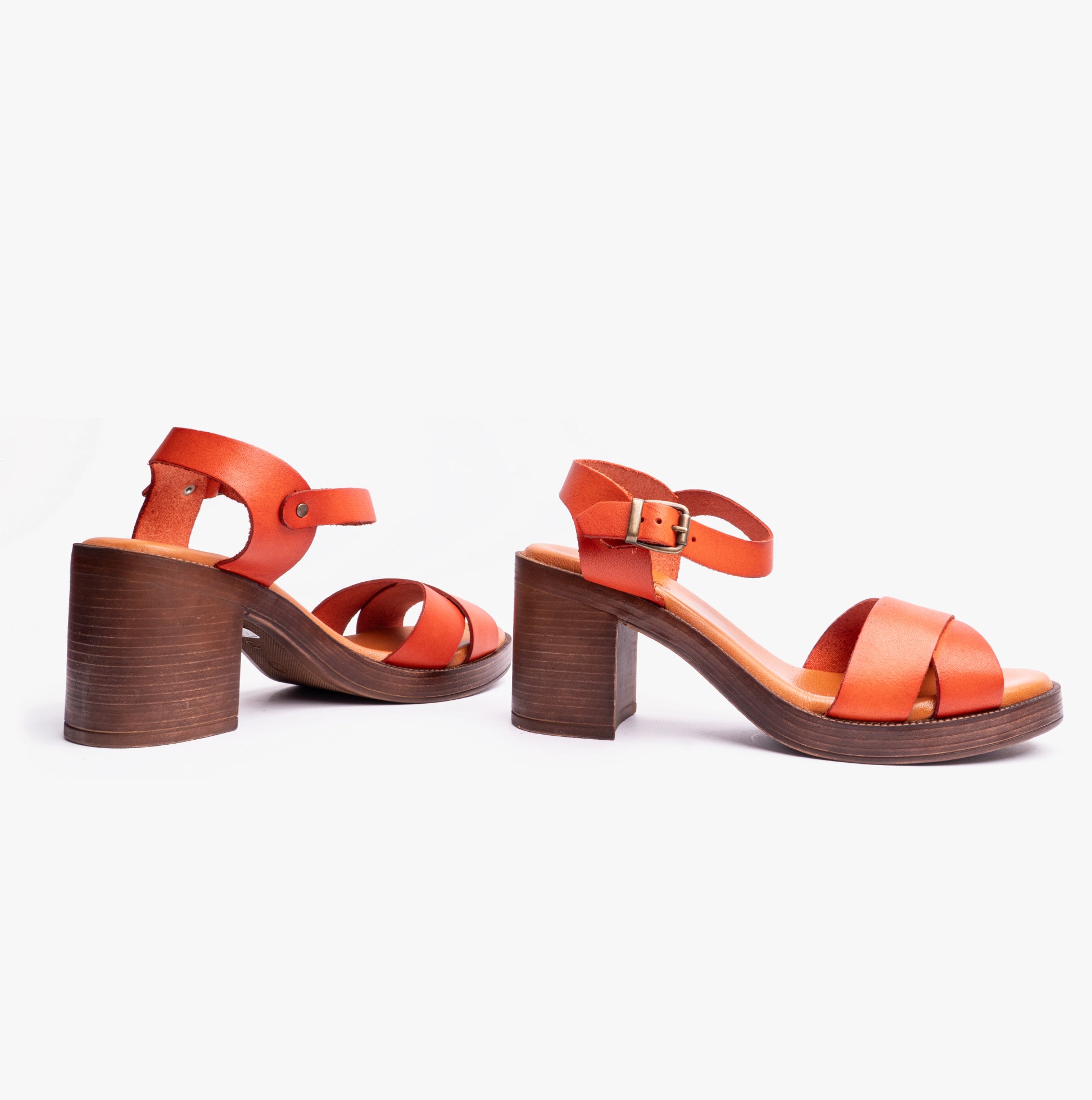 Hush Puppies GEORGIA Womens Sandals Orange